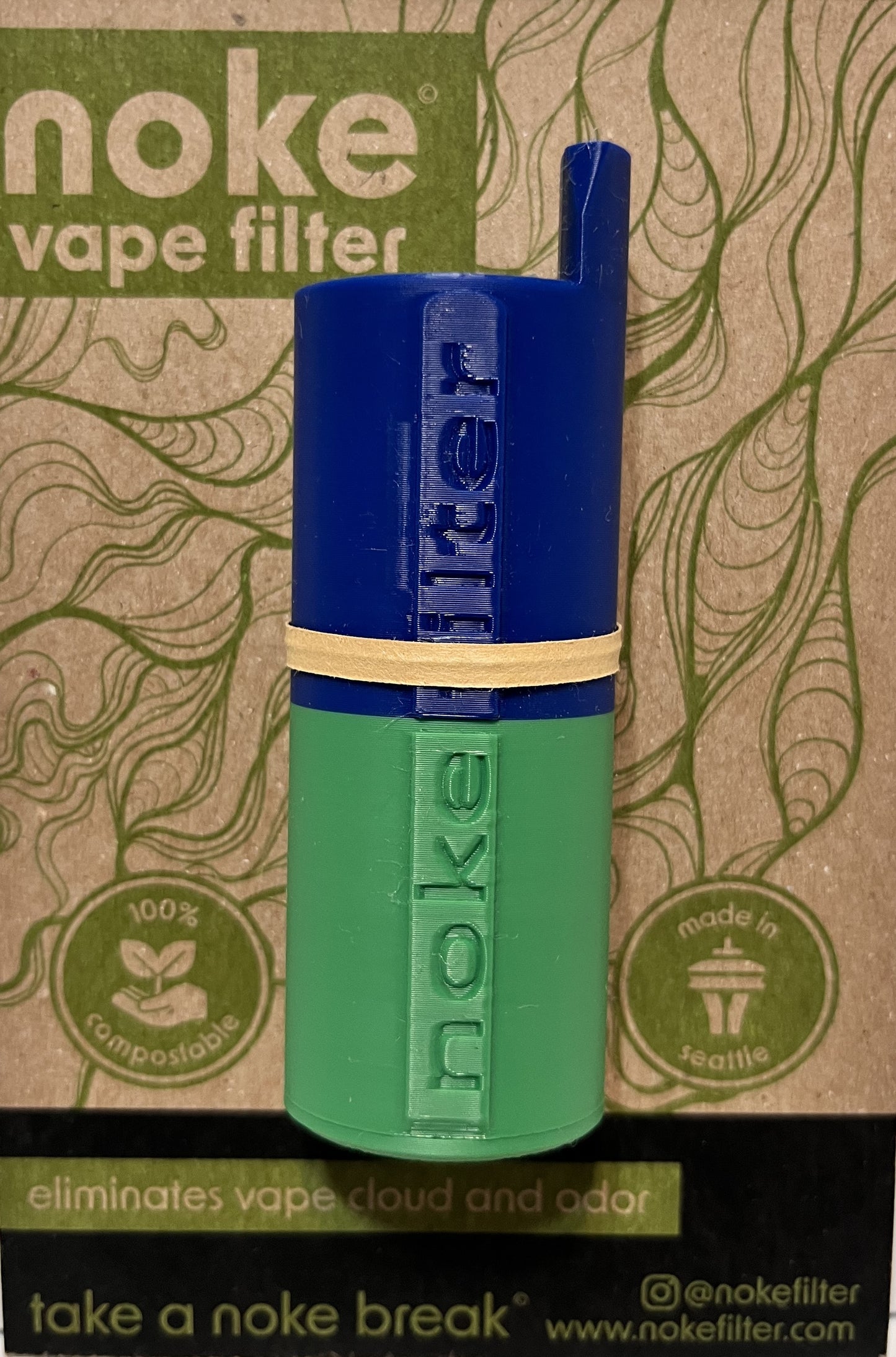 Noke Filter Blue & Green