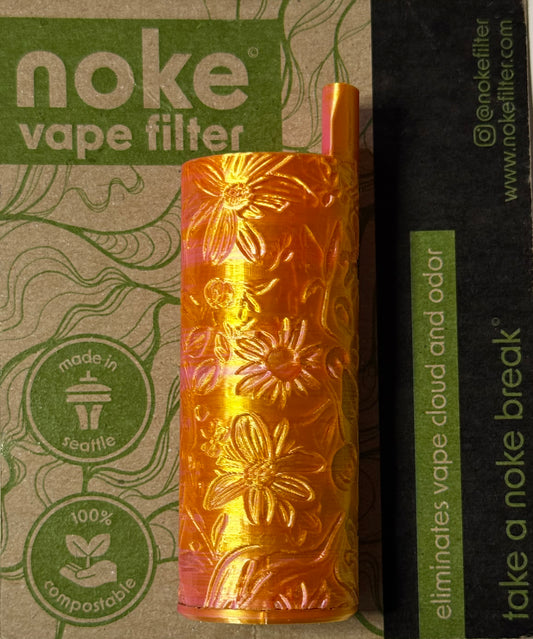 Noke Filter pink/gold Flowers